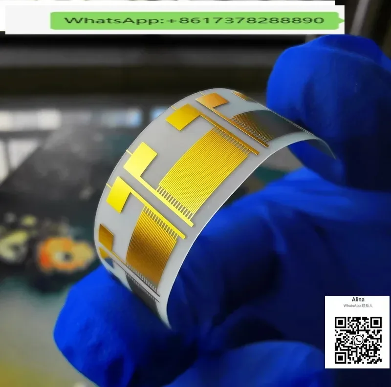 

50μm Flexible Interdigitator Electrode PET Capacitor Array Humidity Biology Smart Wearable Sensor IDE