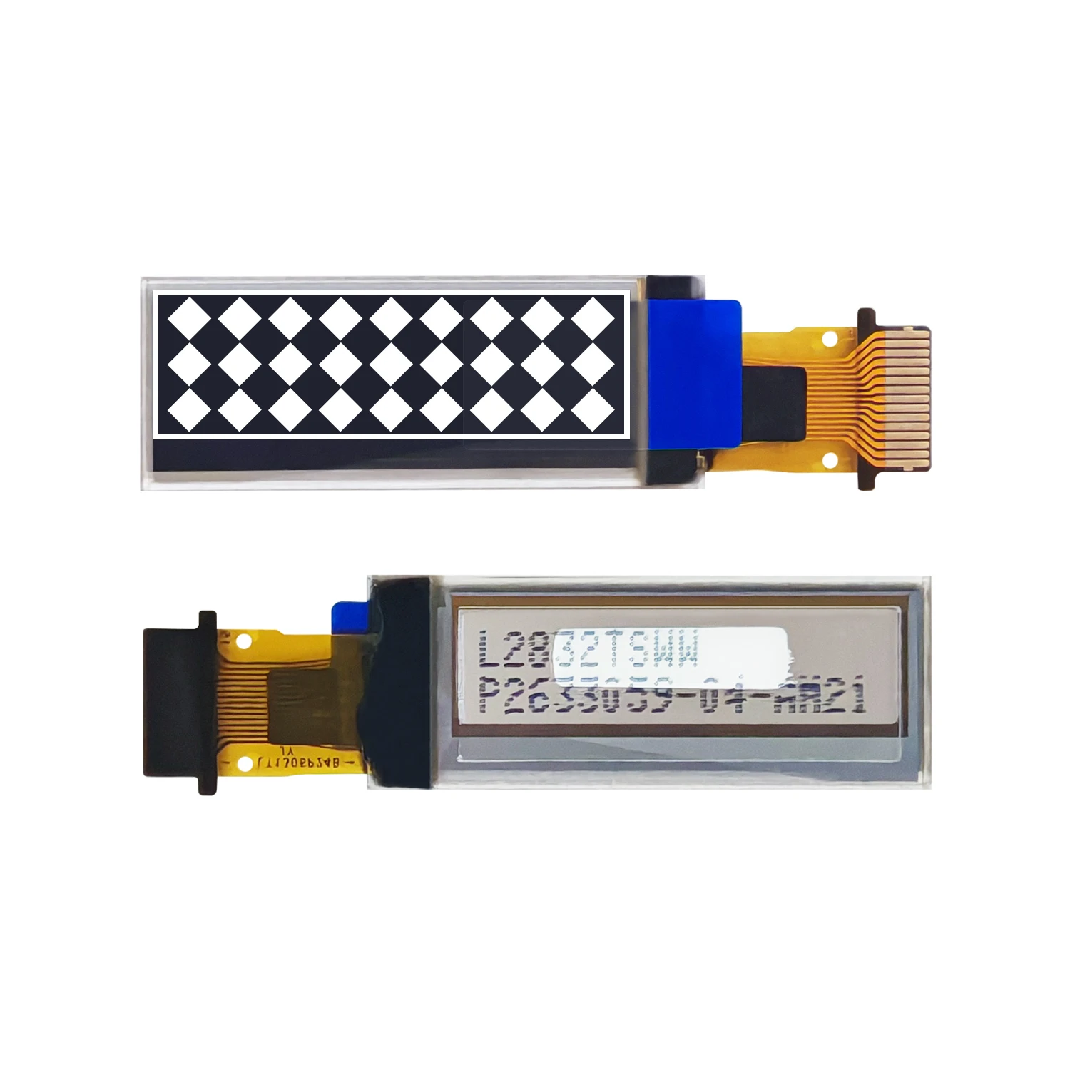 20pcs 0.91-Inch 128x32 OLED Display 4-Wire SPI White Color LCD LED Screen Module 15-Pin Port SSD1306 Compatible For Arduino