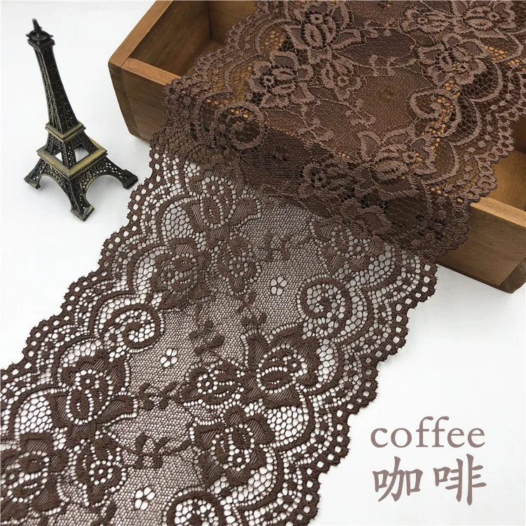 5Meters High Quality Stretch Elastic Lace Ribbon