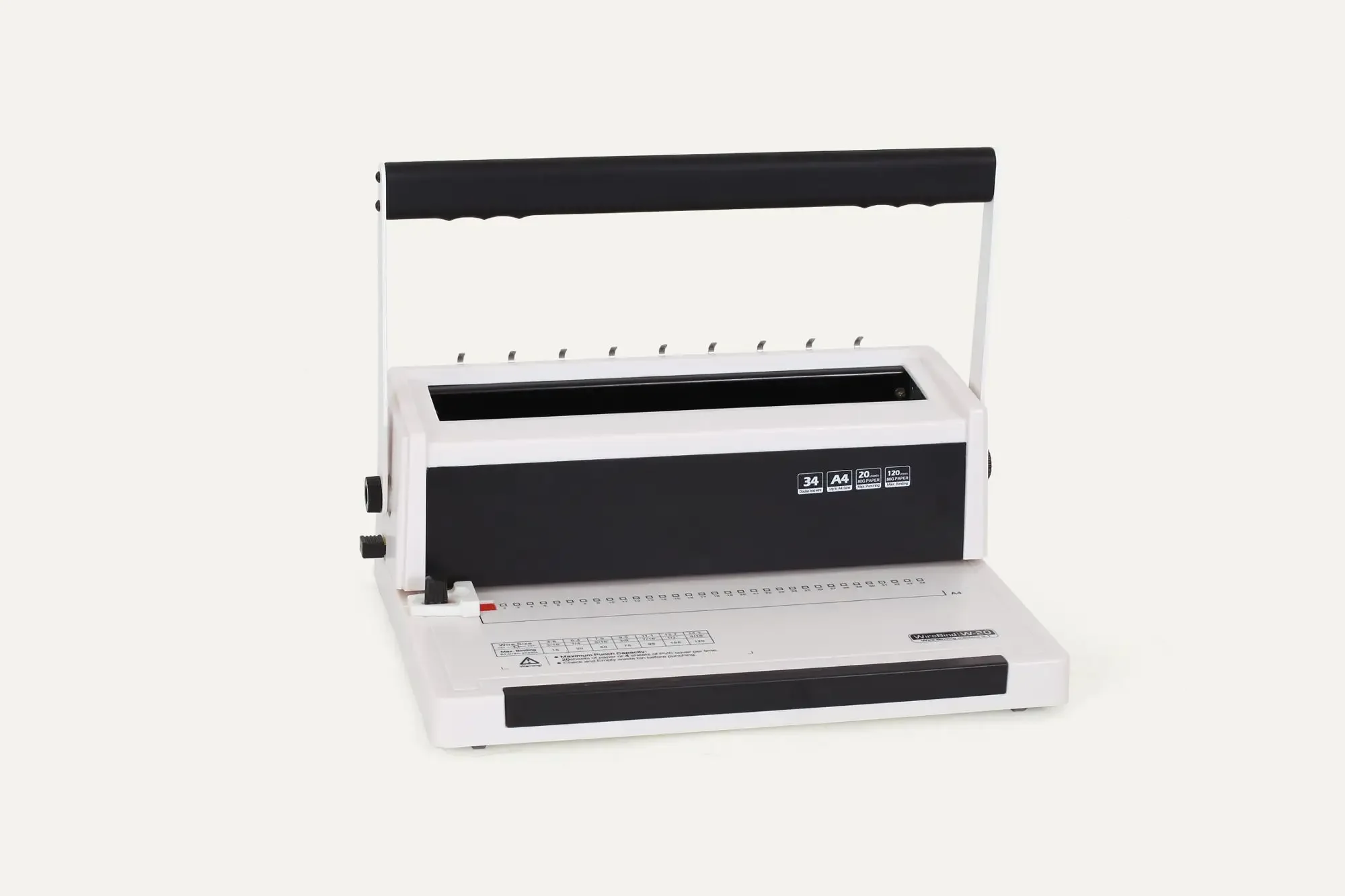 (W20)Double wire binding machine used for notebook and calendar