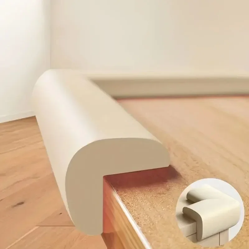 Borde de mesa anticolisión de seguridad para bebés de 2M, tira protectora en forma de L, tira anticolisión, tira protectora para esquina de la Mesa de seguridad