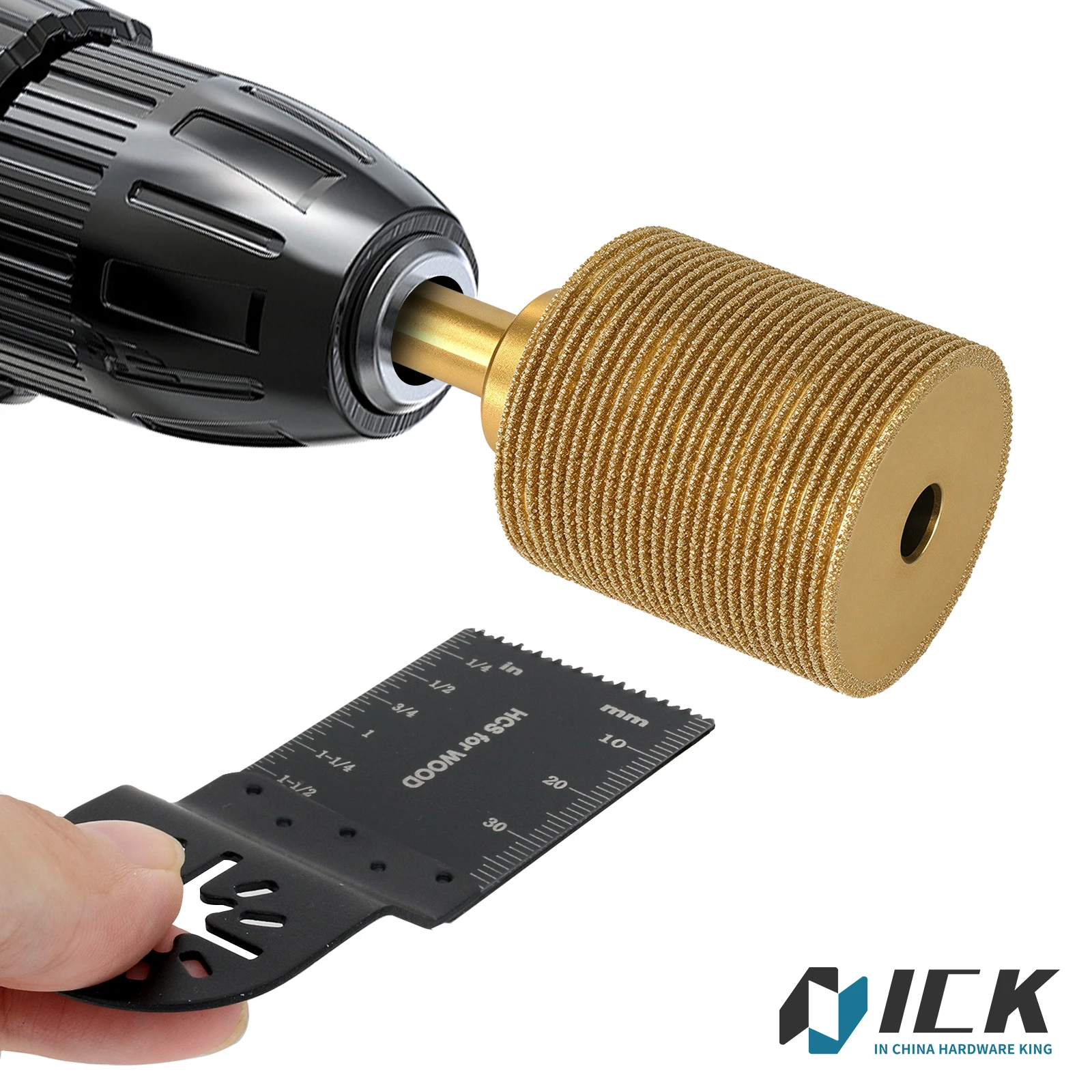 Oscillating Multi Tool Blade Sharpener Set Restore Dull Saw Teeth Fits Oscillating Blades For Drill Reuse Worn Blades Save Cost