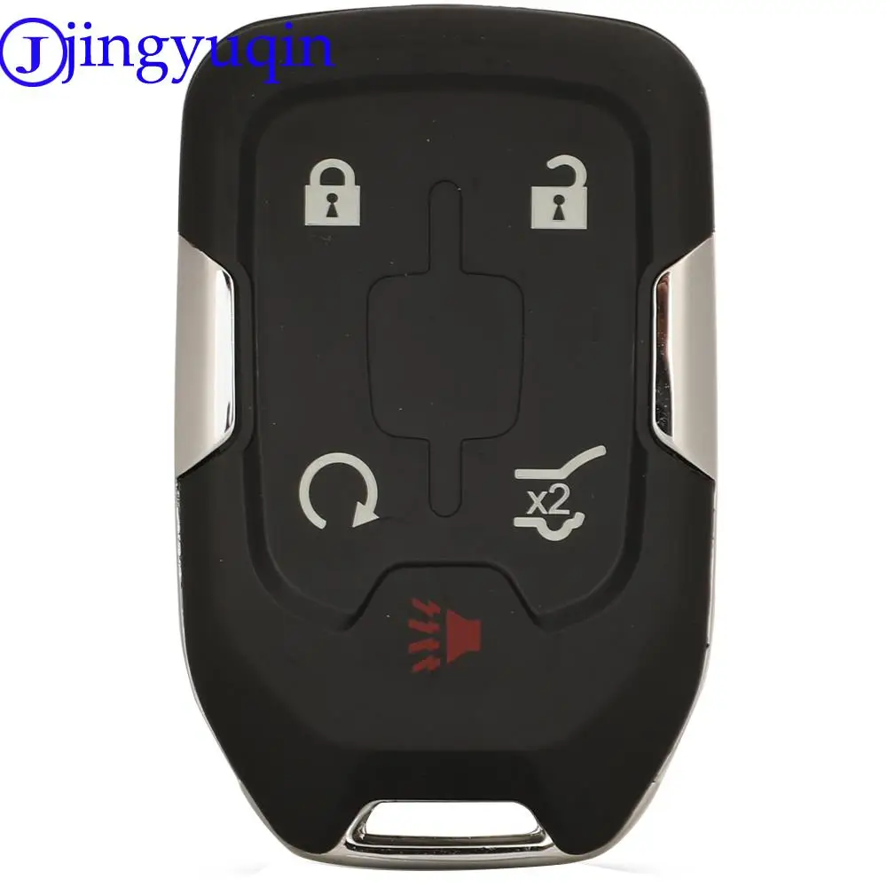 jingyuqin Remote Car Key Shell Cover Case For Chevrolet Tahoe Silverado Suburban Tahoe GMC Sierra Acadia Terrain Yukon