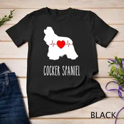 Cocker Spaniel Breed Dog Lover Top Mom Shows Unisex T-shirt