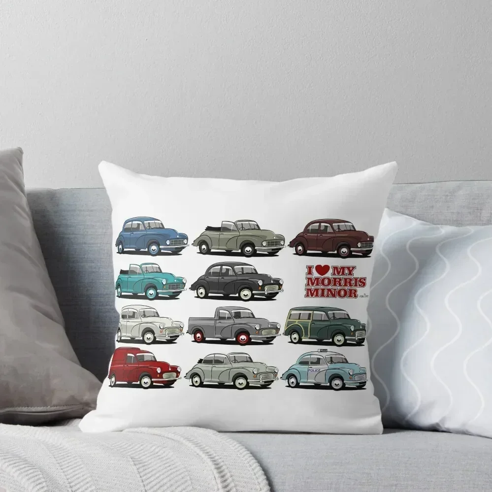 Morris Minor evolution Throw Pillow Decorative Cushions For Luxury Sofa Pillow Decor christmas supplies Pillows Aesthetic pillow