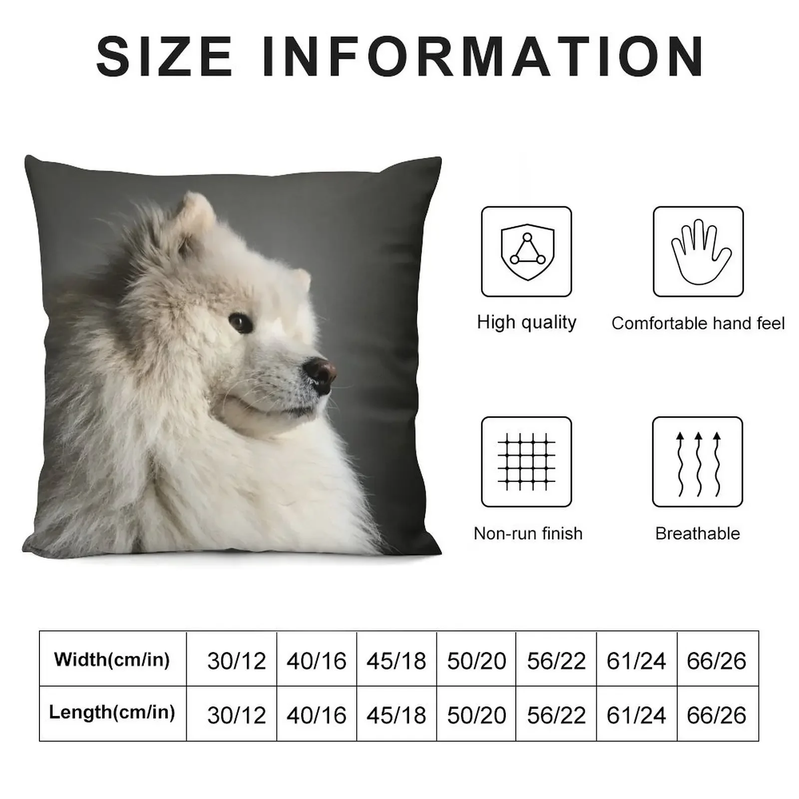 Samoyed doin a contemplate Throw Pillow bed pillows ornamental pillows pillow