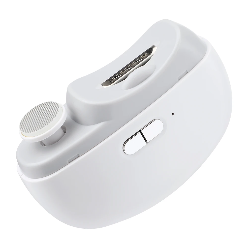 

2 in 1 Electric Nail Clipper Mill for Manicure Polishing Fingernail Automatic Trimmer For Adult Baby Nails Cutter Sander Grinder