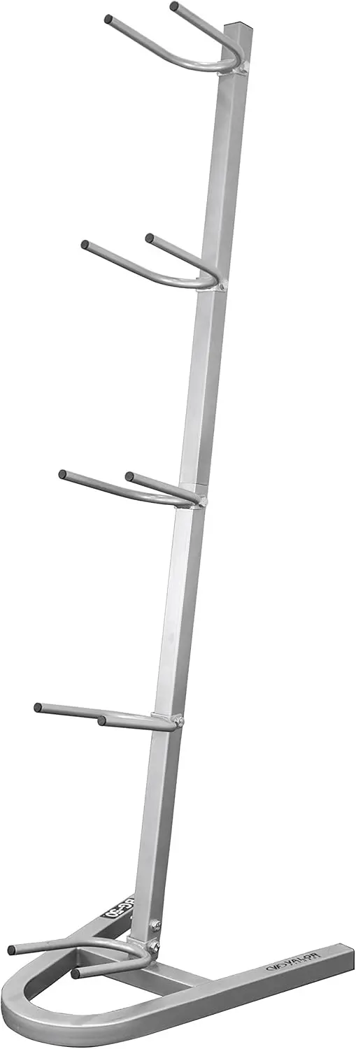 

Стеллаж для хранения мячей для упражнений - держатели для 5 мячей - вертикальная подставка, держатель для медицинских мячей, баскетбольные мячи, настенные мячи, оборудование для домашнего спортзала