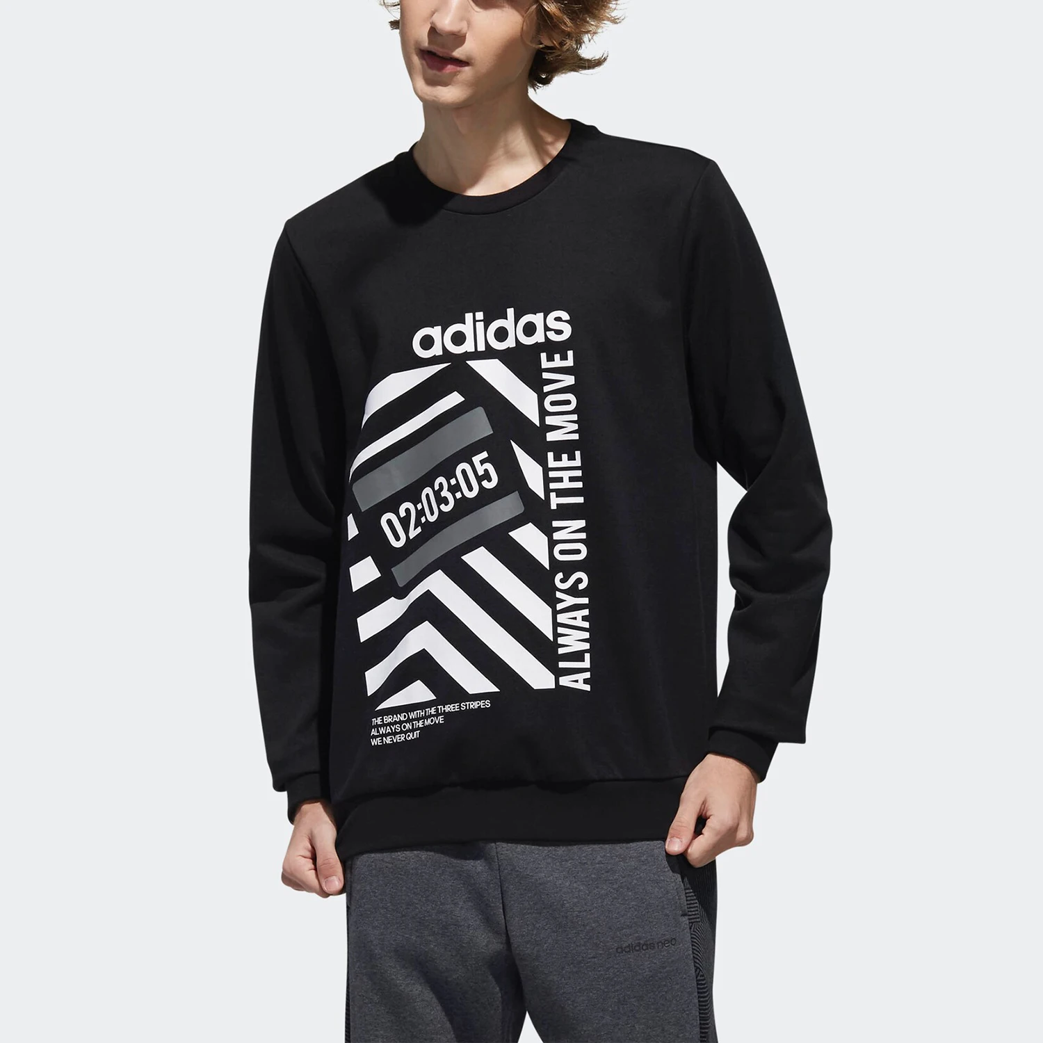 Adidas Authentic Current Season New Men's Casual Sports Breathable Hoodie Pullover DW8180