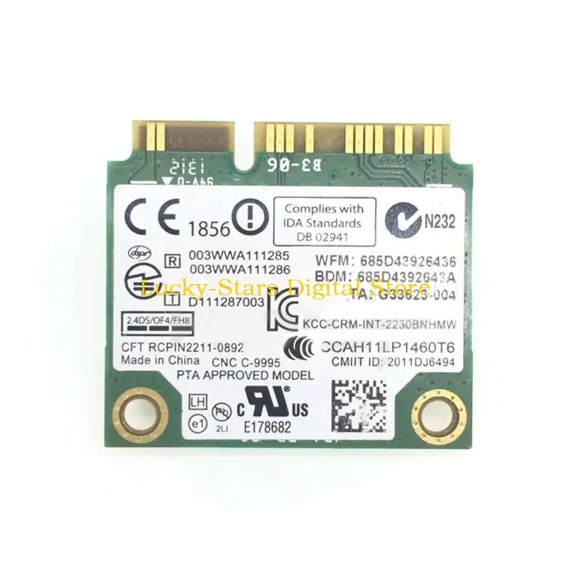 

T3EE 2 in 1 Wireless Card 300M + BT4.0 WIFI Adapter for S400 B480 y410 V480 e430 M490