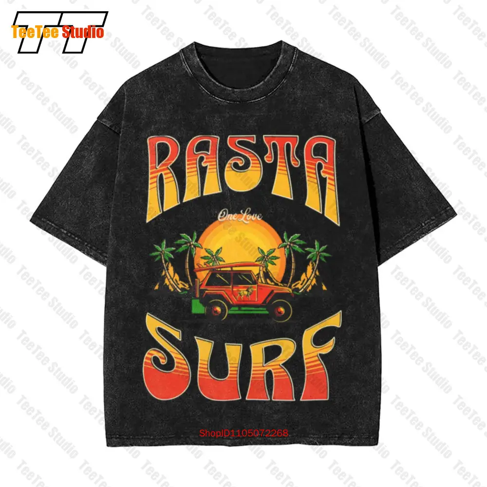 

Rasta Reggea Vintage Oversized T-Shirt Safari One Love Man Unisex Woman Top Gift EJAH