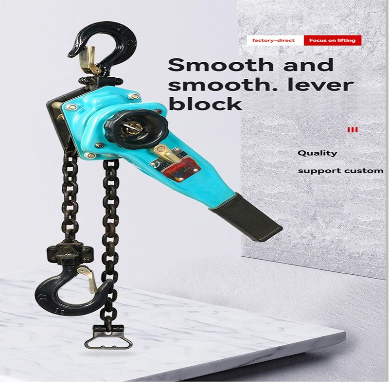 1T دليل عكس سلسلة رافعة سلسلة HSH نوع سلسلة 5 طن الرافعة الموتر #3