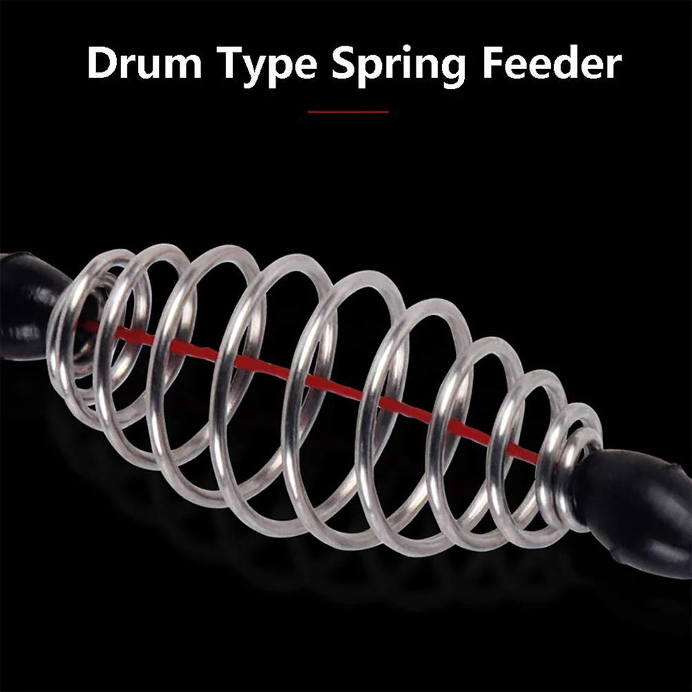 

4pcs Bait Hooks High Carbon Steel Strong Rig Hook For Carp Crabs Spring Feeder Design Fishing Tackle Accessory Reusable Box