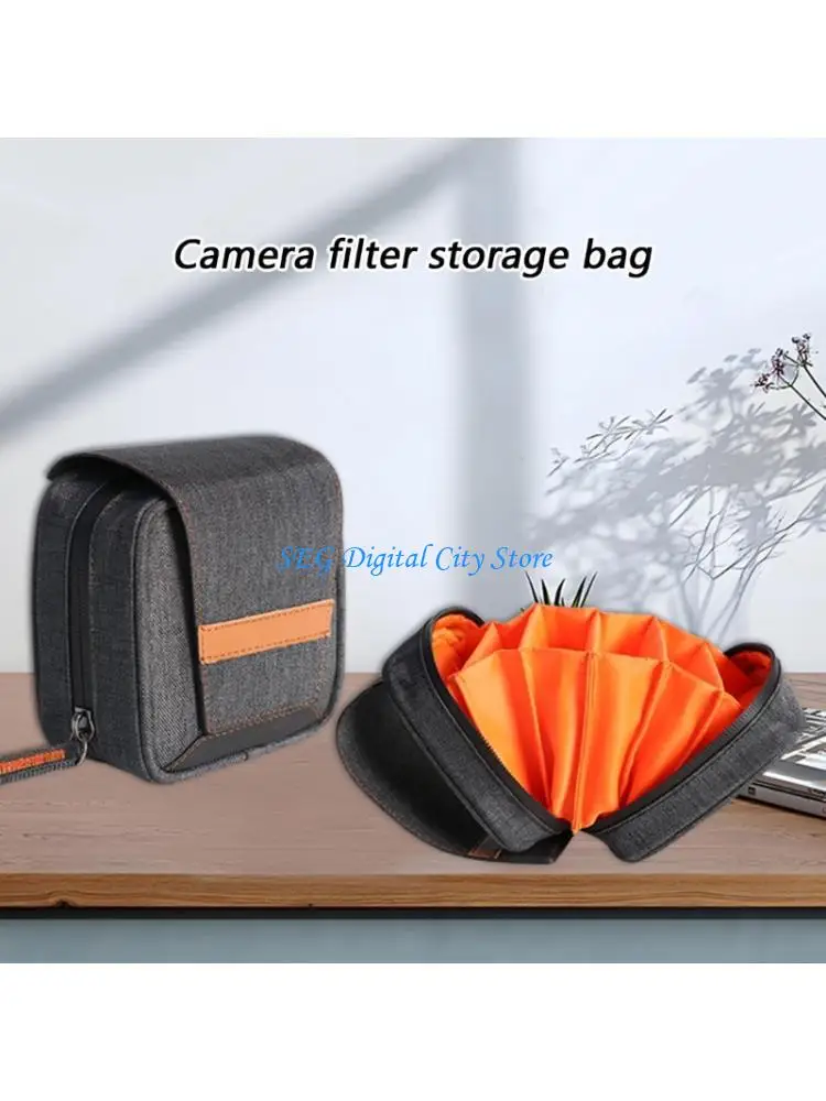 U75B Portable Filter Keeper Case Organiser With Thick Padding To Prevent Damage