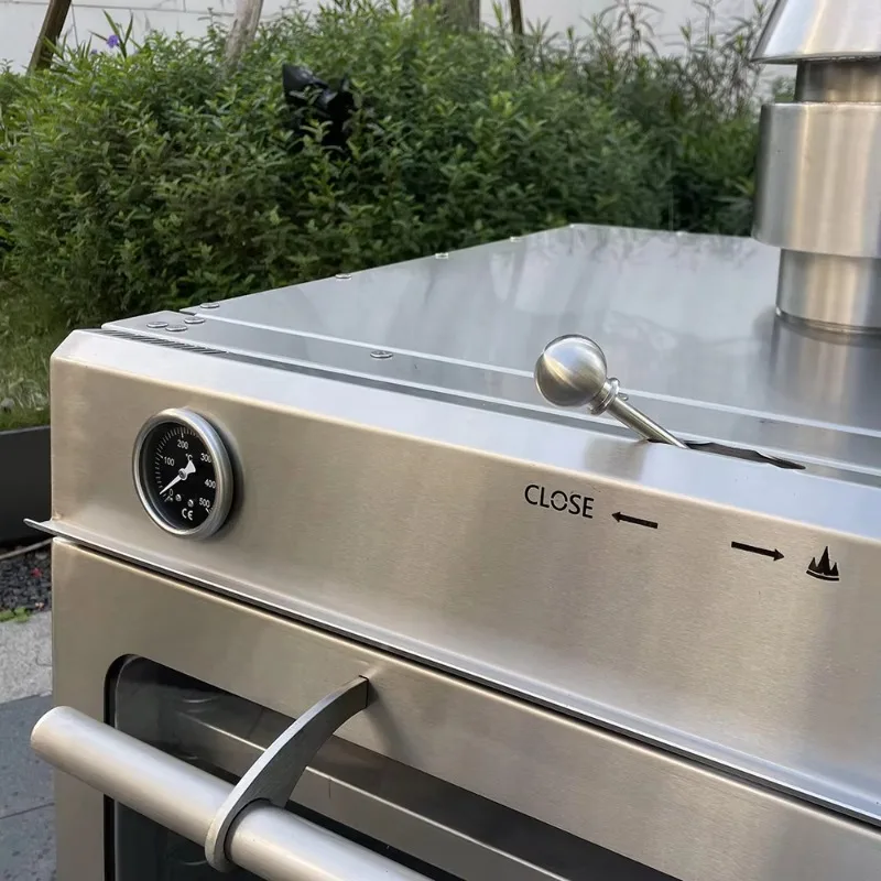 Commercial Stainless Steel Spanish Style Barbecue BBQ Grill Beef Steak Oven Wood Fire Charcoal Oven for Hotel & Restaurant Use