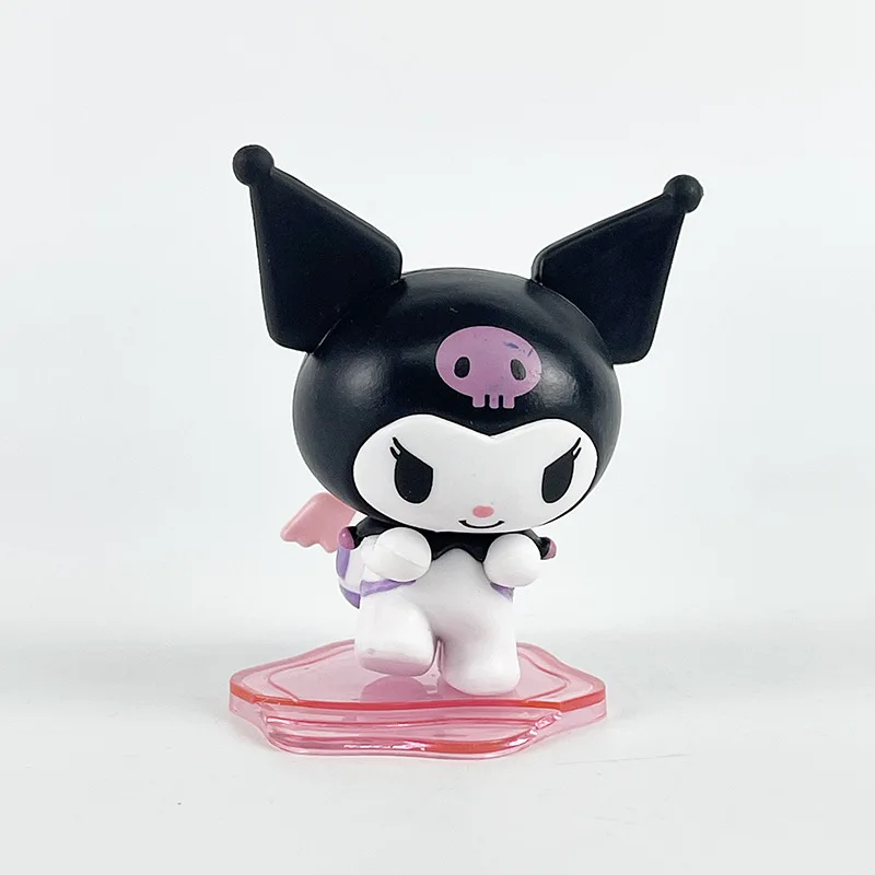 سانريو الظهر الصديق الصغير أعمى مربع الشكل زخرفة كولومي اليشم القرفة الكلب يخاف من شراء هدية دمية ميلودي