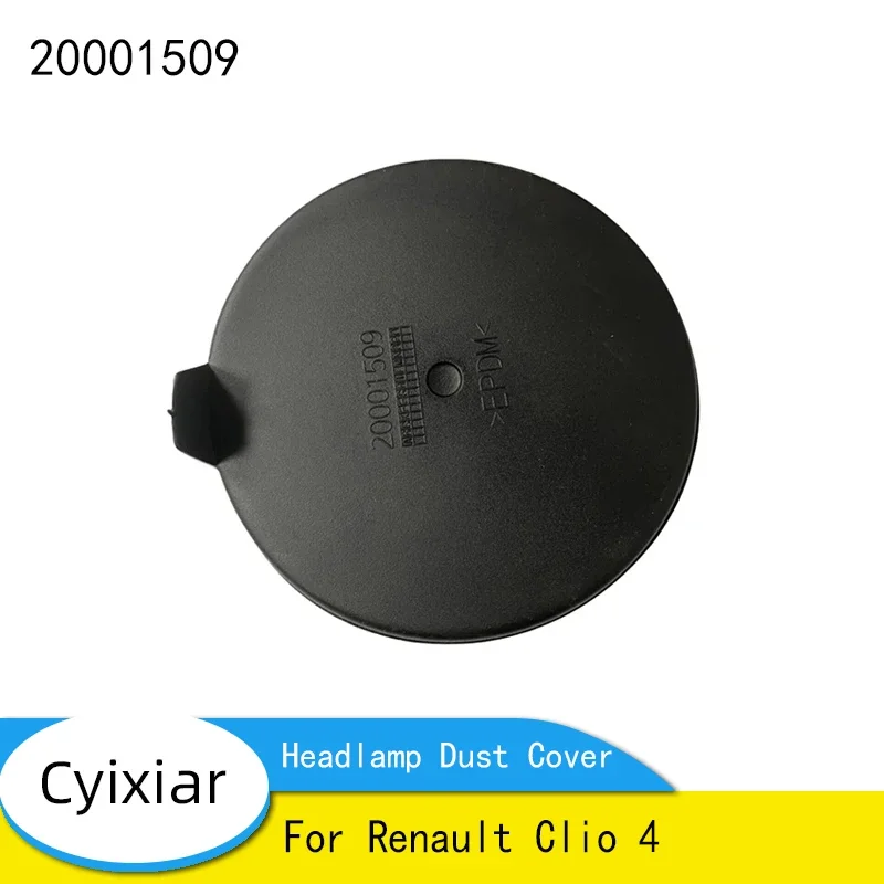 

For Renault Clio 4 Headlamp Dust Cover Headlight Cap LED Bulb Extension Shell Sealing Lamp Back Plug 20001509