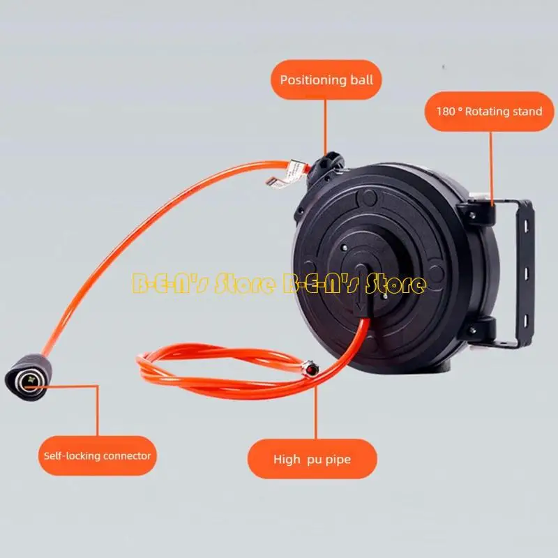 Y1AD Air Hose Reel Automatic Retractable High Pressure for Automotive Applications