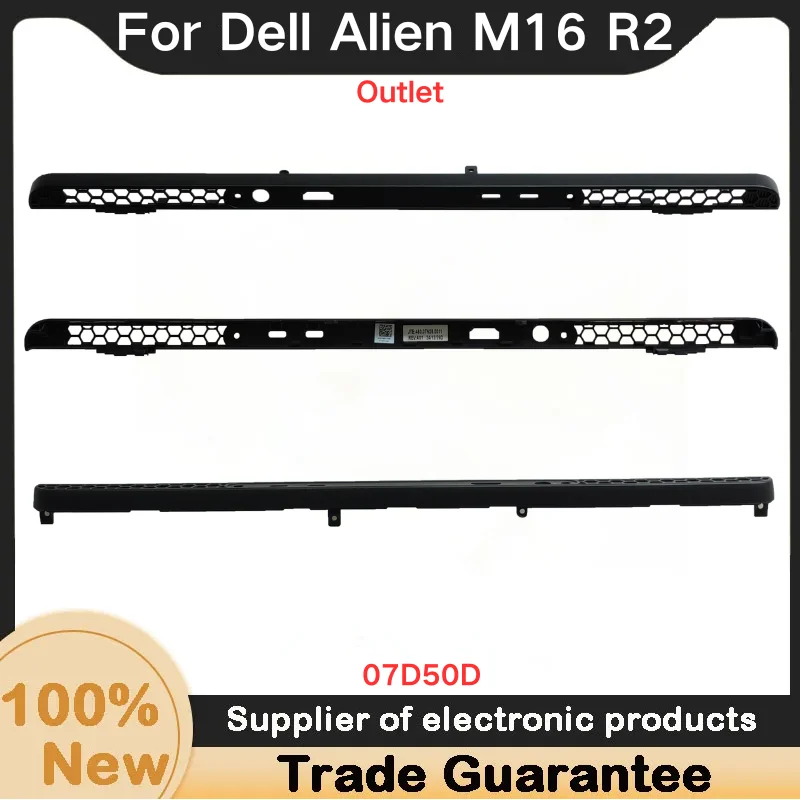 

Новинка для ноутбука Dell Alien M16 R2, шарнирная крышка, крышка, воздуховыпускное отверстие 7D50D 07D50D