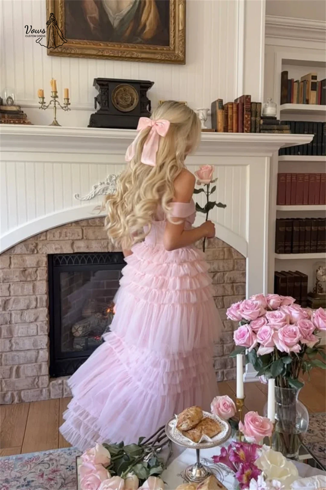 Vows-vestidos de fiesta de noche elegantes hechos a medida para mujer, vestido de noche para mujer, vestido de baile con vela, línea A, hilo bordado para graduación