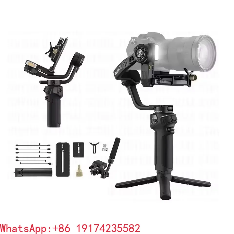 Weebill 3S Combo Gimbal Stabilizer 3-Axis Handheld Camera for  for Canon for Nikon Mobile Phones Video Sports Plastic