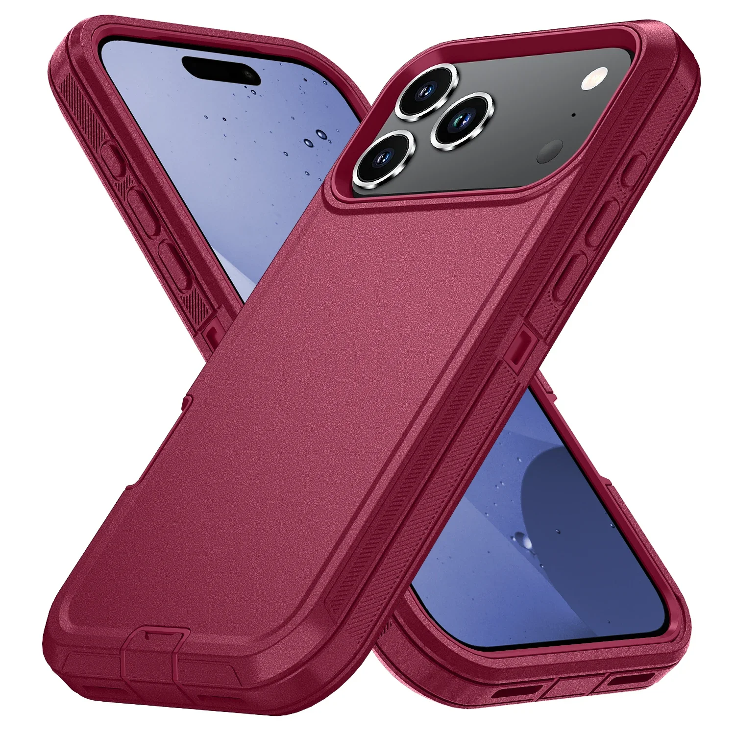 Military Grade OTT Armor Box Defender Phone Case for IPhone 18 Pro Max 17 16 15 14 13 Pro Max Enhanced Anti-drop Protect Cover
