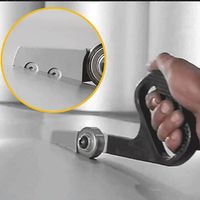 Hand Pull Type Metal Plate Cutter Fast Cutting Ergonomic Handle Cutting Machine Sturdy Sharp Sheet Metal Cutting Tool Hand Tool