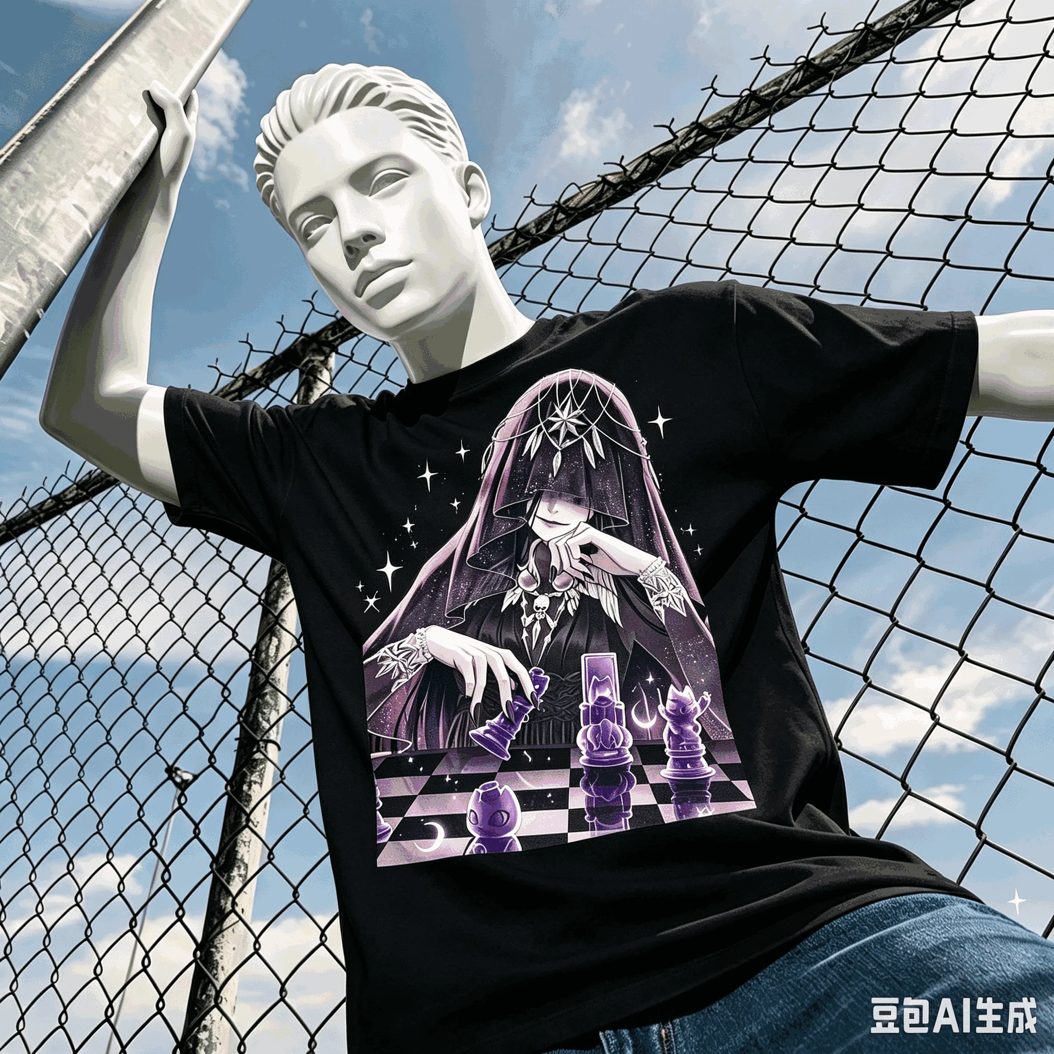 Lord of Mysteries Oversized Unisex Graphic Print Crew Neck T-Shirt for Men Women high quality Y2k Short Sleeves Classic Cotton