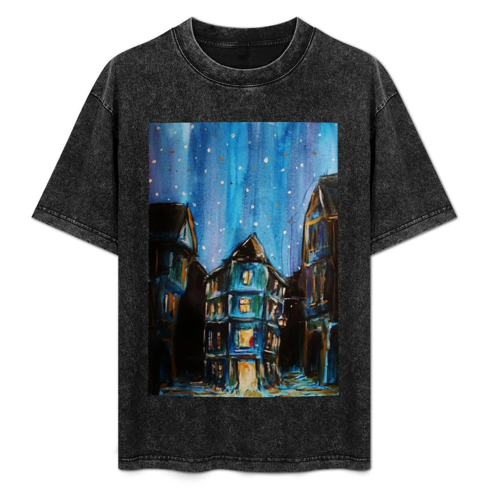 

cafe musain T-Shirt Relaxed Casual Short Sleeve Tee