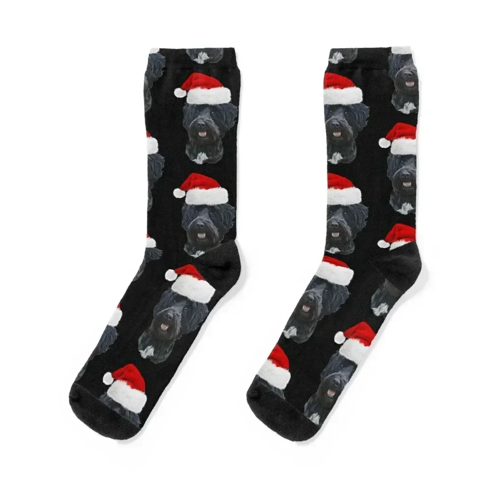 

Christmas terrier Socks floral funny gifts essential Crossfit Socks For Women Men's