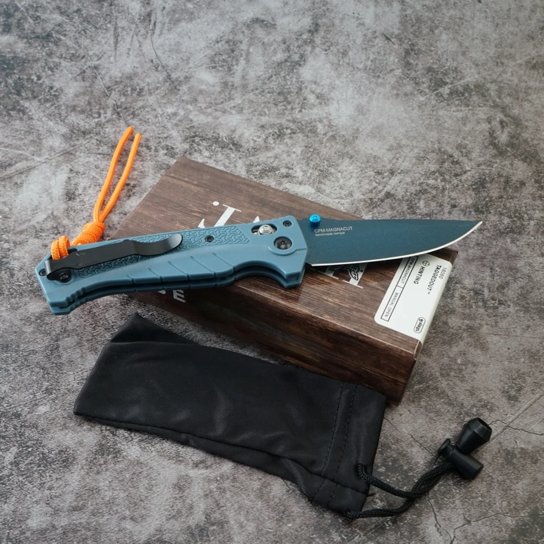 Couteau pliant BM18060-couteau pliant tactique d'auto-défense Portable de Camping en plein air, outil multifonctionnel pour la pêche et la chasse