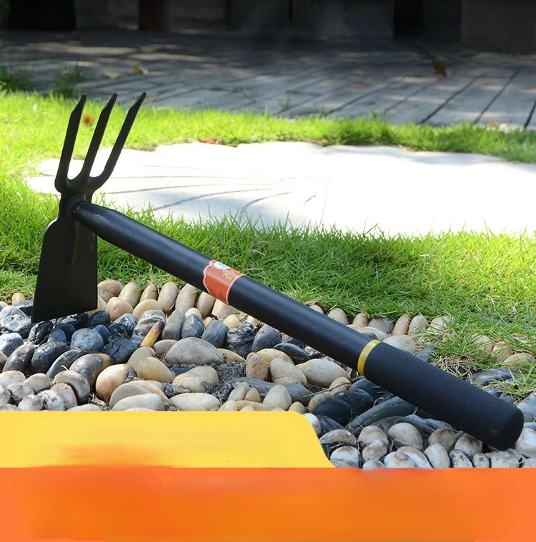 Thickened Steel Garden Tools, Dual-Use Hoe, Garden Planting, Small Household, Farm Tools