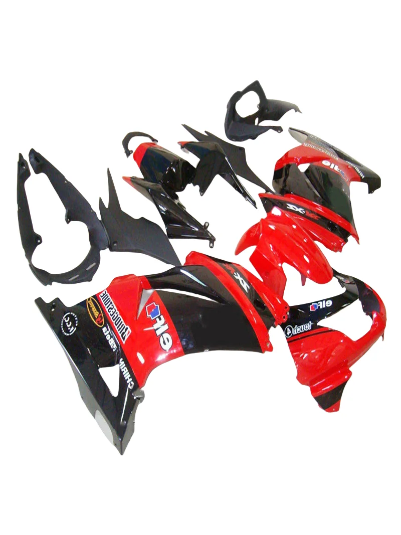 Ho-Fairing kit for Kawasaki Ninja fairings ZX250r 2008-2013 2014 injection molding ZX250 08 09-14 red black customize