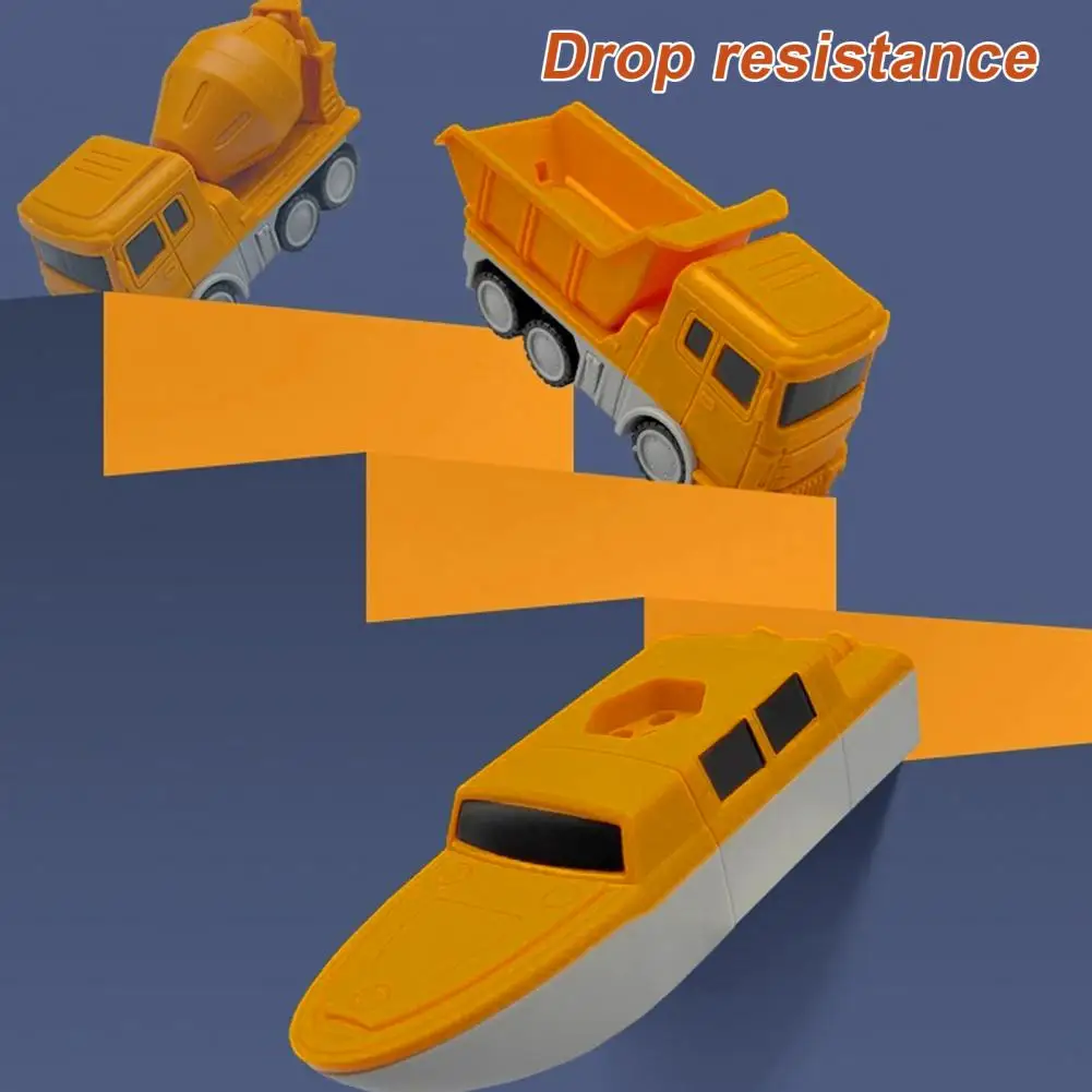 Jouet combiné de voiture magnétique, Robot transformant éducatif, ensemble de jouets pour tout-petits, camion de Construction modulaire magnétique pour garçons