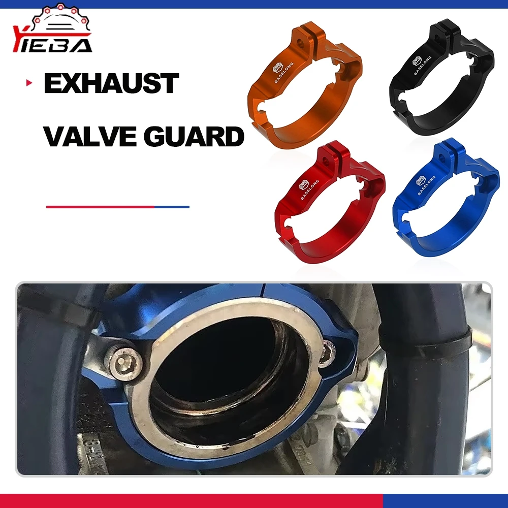 For Husqvarna TC 250 TX 300 2023-2024-2025 Motorcycle Accessories Exhaust Flange Clamp Guard Protector TE 250 /300 2024-2025