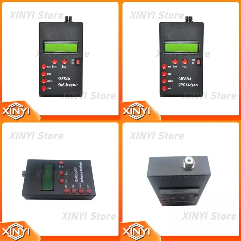 SARK100 Antenna Analyzer for 1–60 MHz Short Wave SWR Measurement Industrial Grade Durable Limited Time Discount
