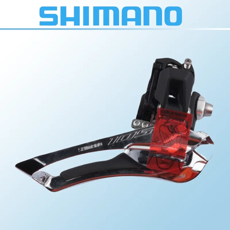 

SHIMANO 105 FD-R7100 2x12S передний переключатель Braze на R7100 для шоссейного велосипеда HG 12-скоростные детали для езды аксессуары для велосипеда