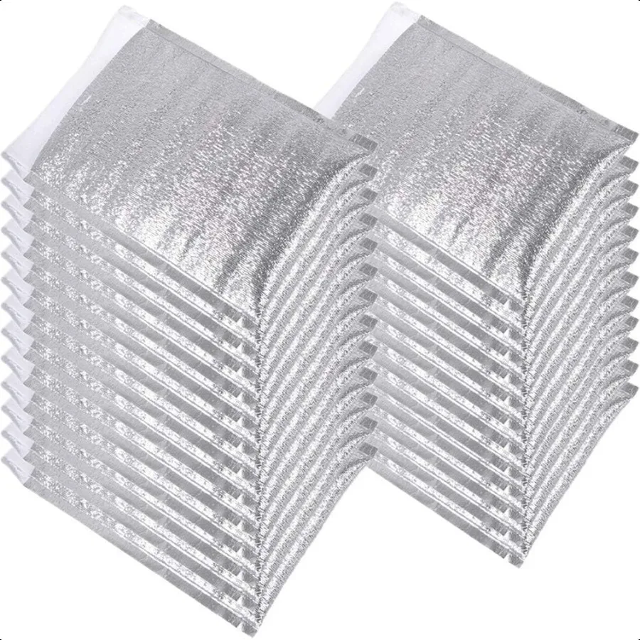 

Reusable Insulation Bags Thermal Box Liners Metalized Liners Lunch Food Box Shopping Bag Insulated Lining Waterproof Insulation