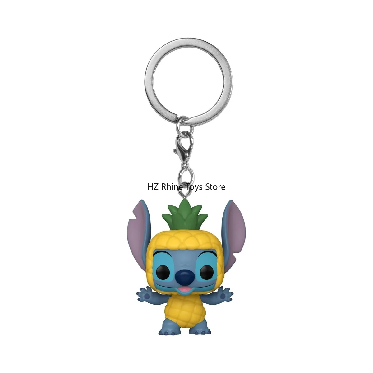 Original Funko Pop! Keychain: Disney - Stitch As Pineapple As Enamel Pineapple Novelty Keyring Collectable Mini Figure 87209 - view 2