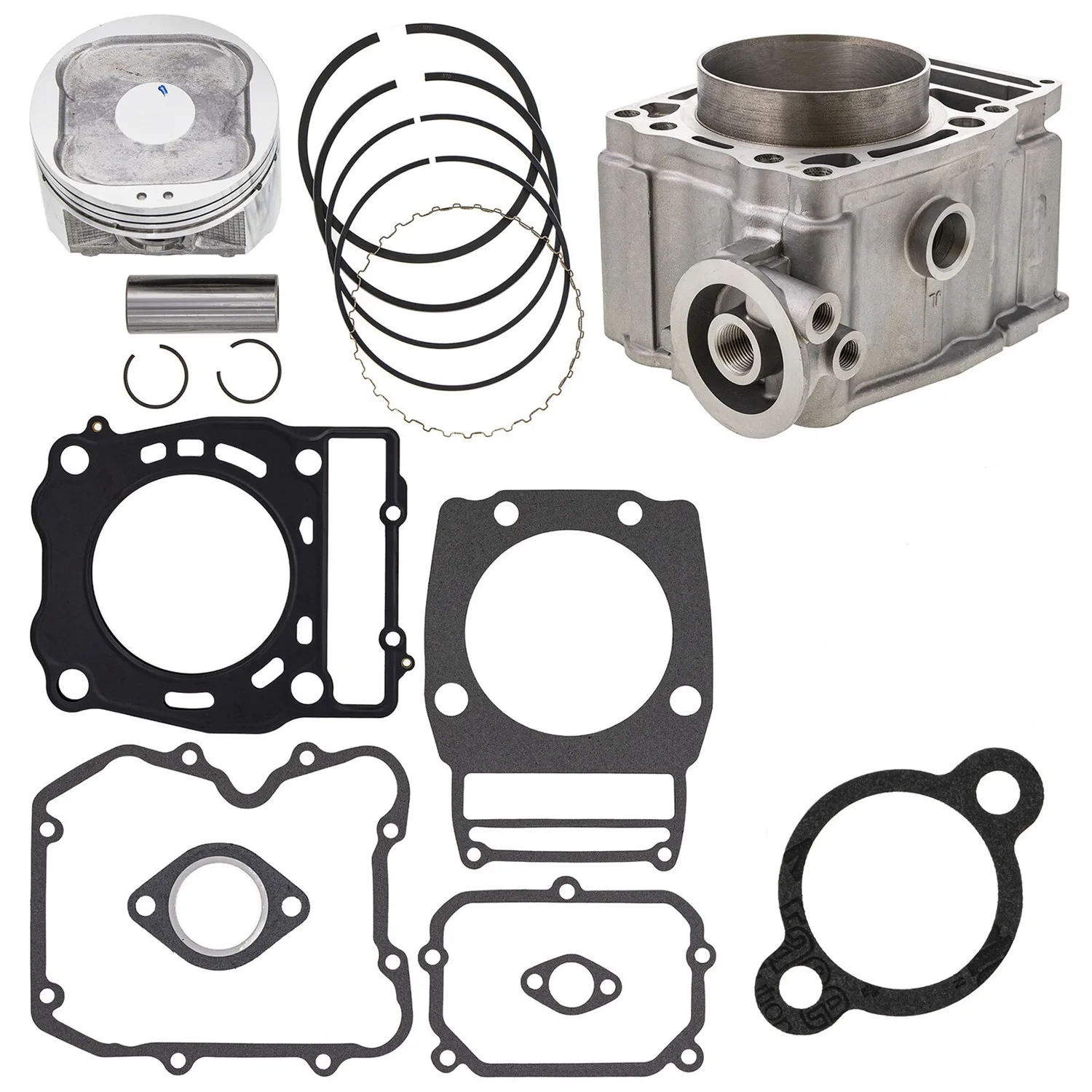 

92mm New Piston Cylinder Top End Kit for Polaris Ranger Scrambler Sportsman Xplorer Worker 500 1996-2010 Replacement Accessories