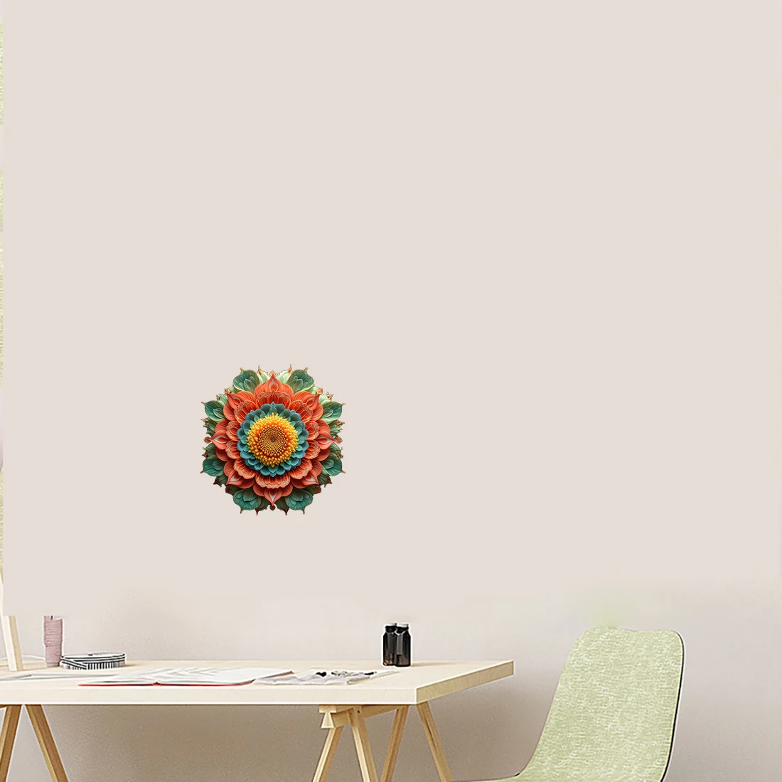 Three Ratels CFN110 Classical angular pattern art wall stickers for home decoration bathroom decals