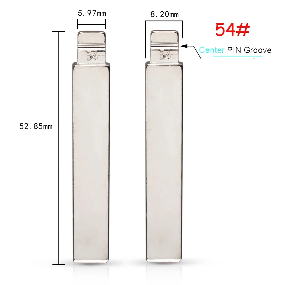 Keyye 17 53 #54 #58 #99 #72 #73 #122 #83 # scyzoryk nóż dla Citroen C4L triumf dla Peugeot 307 207 składany kluczyk samochodowy scyzoryk nóż VA2