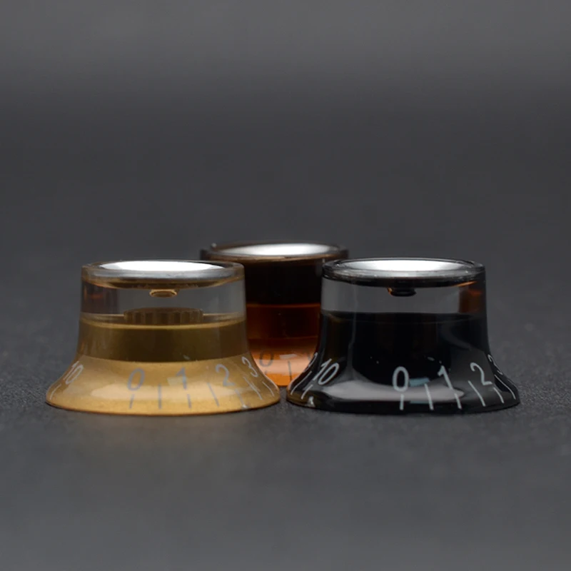 2T2V Gitarre Pot Knob Volume & Tone Control Knöpfe für LP Elektrische Gitarre Musik Zubehör Gold/Kaffee/Schwarz