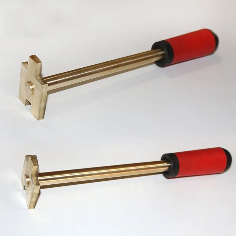 Lightweight Single Head Explosion-Proof 200L Drum Opener Copper Threaded Lid Wrench For Chemical Barrel