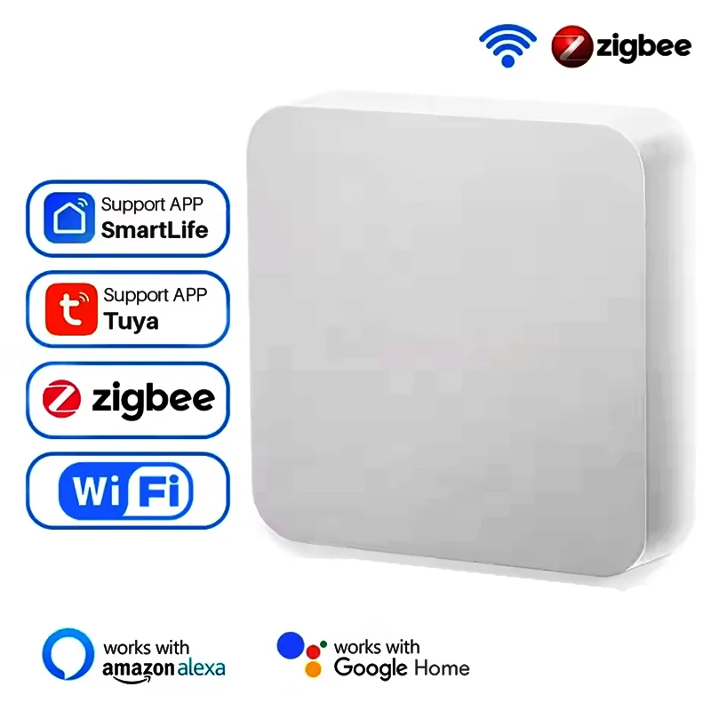 Tuya Zigbee 3.0 Gateway Wireless Hub For Smart Home Automation for Zigbee Devices APP Remote Control Via SmartLife