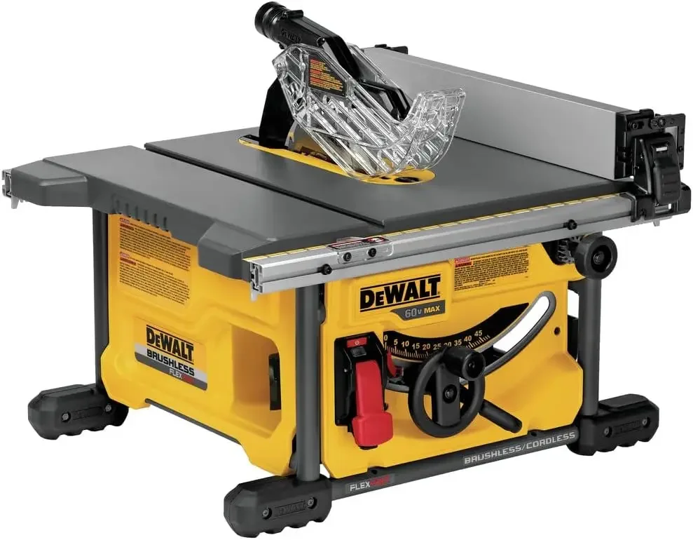 

DEWALT FLEXVOLT 60V MAX* Table Saw, 8-1/4-Inch, Tool Only (DCS7485B)