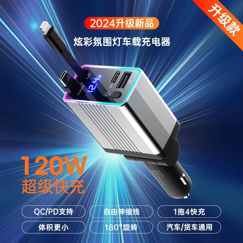 

Car multi-function mobile phone charger