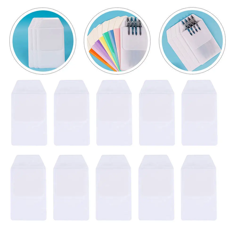

10 Pcs Pencil Bag Bulk Cases Nursing Pouch for Adults Nurse Holder Bags White Sleeve