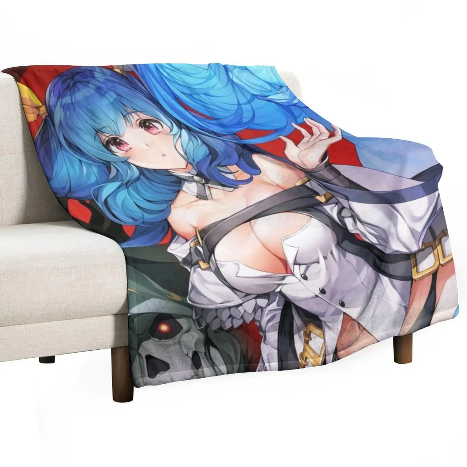 

Guilty Gear Dizzy Throw Blanket Personalized Gift christmas gifts Sofa Throw Blankets