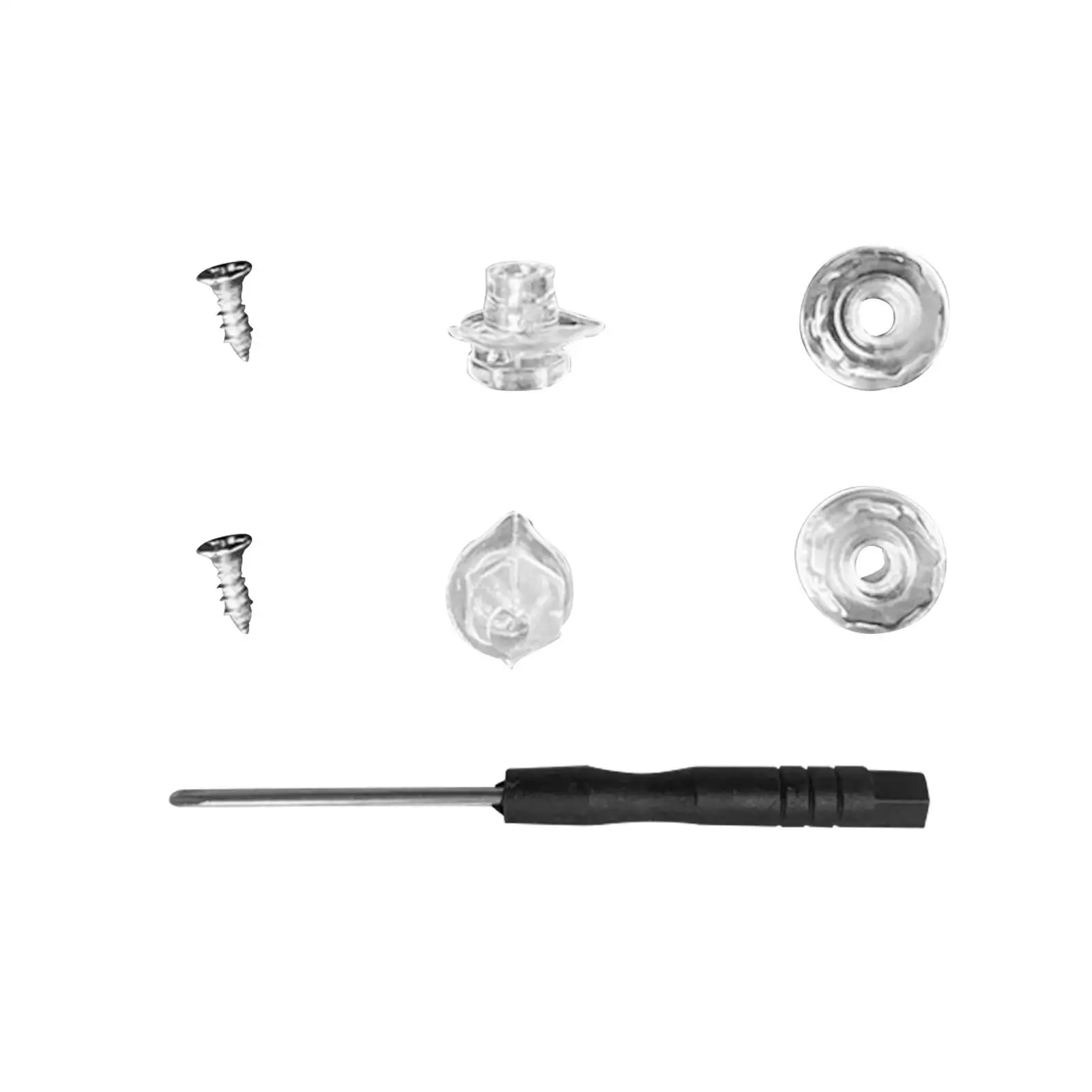 Anti Fog Insert Pins for Helmet Visor Hardware Replacement Easy Install Fixed Parts Wide Angle View
